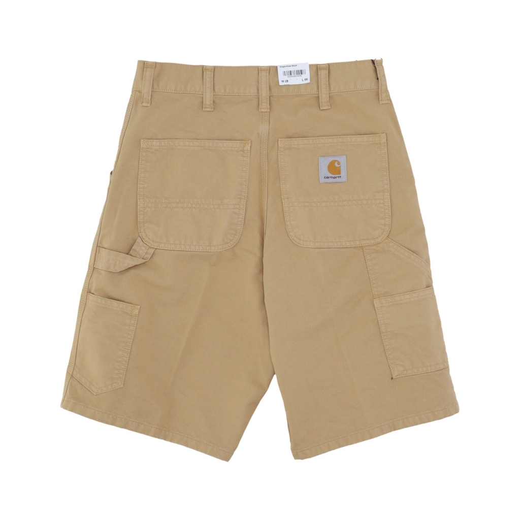 pantalone corto uomo single knee short BOURBON GARMENT DYED