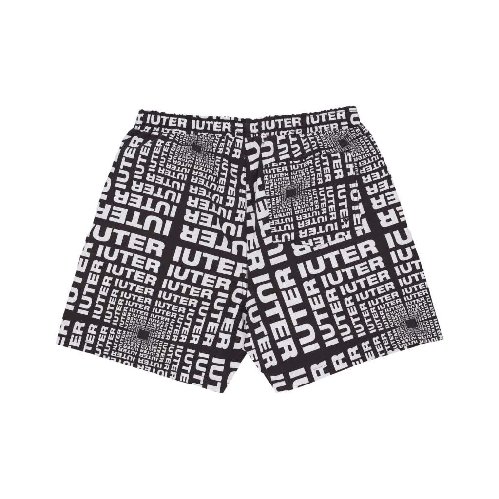 costume pantaloncino uomo optical swimtrunks BLACK