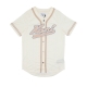 casacca bottoni donna w pinstripe baseball shirt OFF WHITE/WHITE