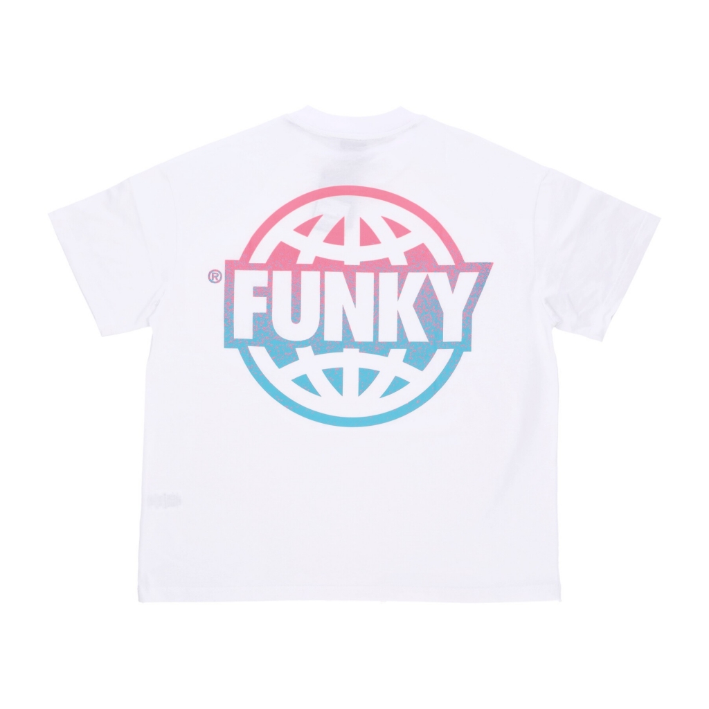 maglietta uomo shade logo tee WHITE