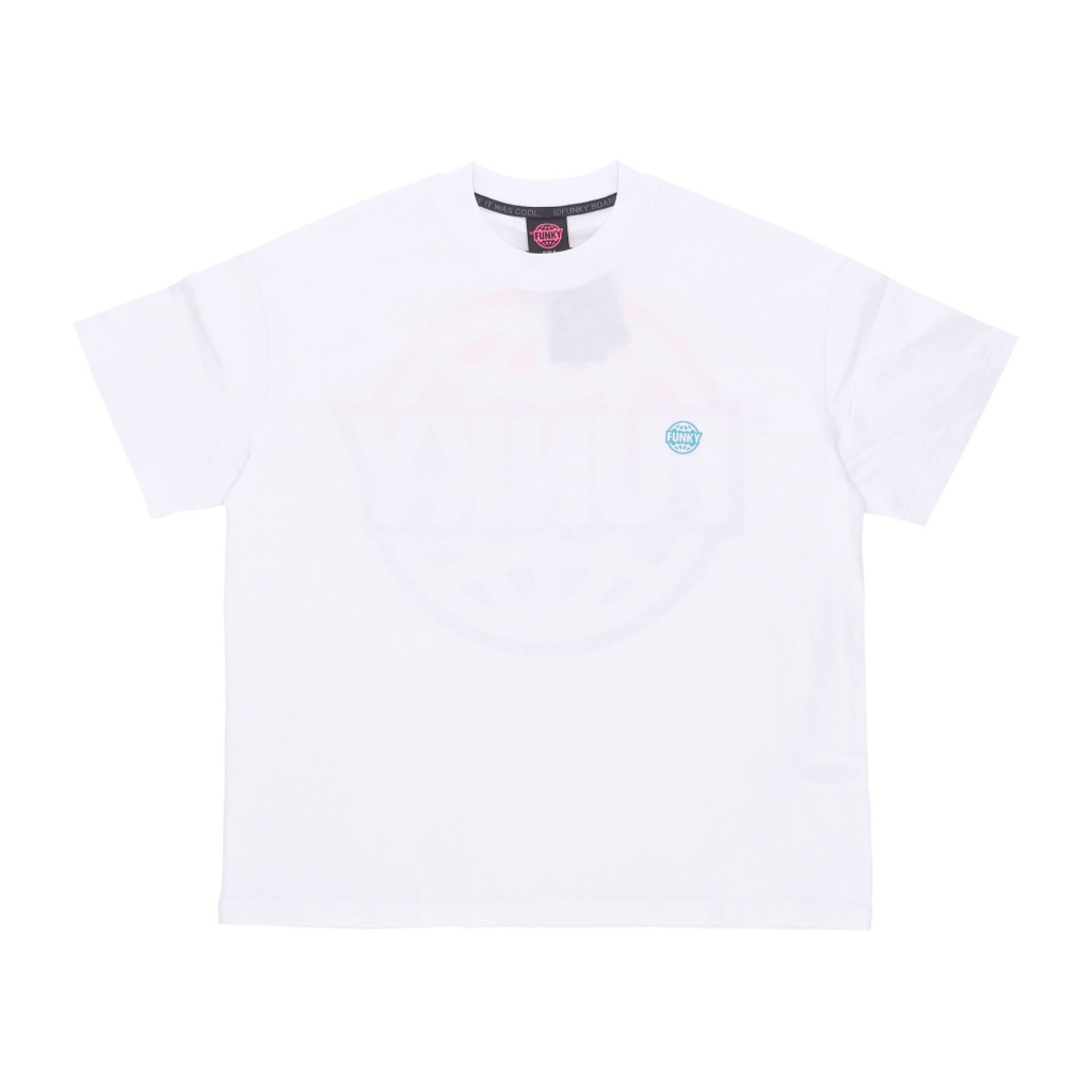 maglietta uomo shade logo tee WHITE