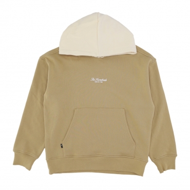 felpa cappuccio uomo rich pullover KHAKI