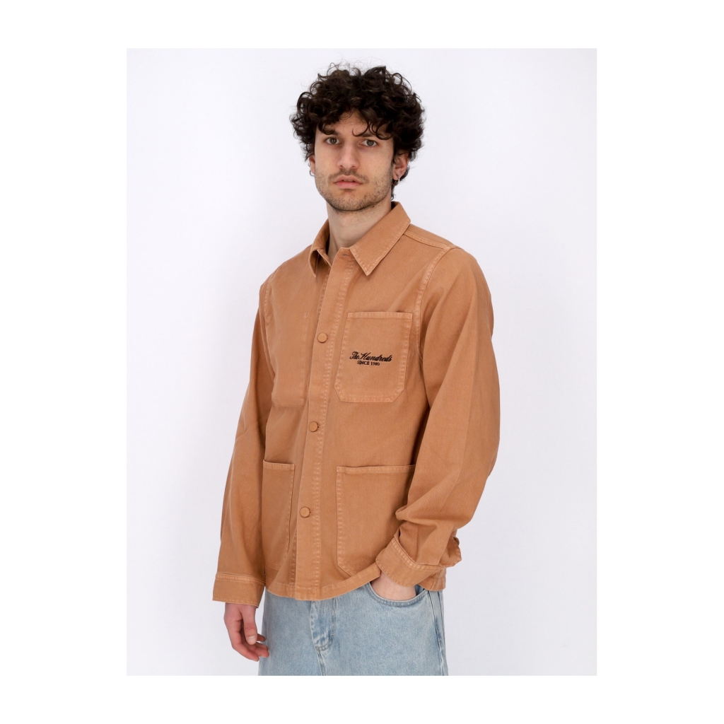 giacca workwear uomo lens work jacket BRASS