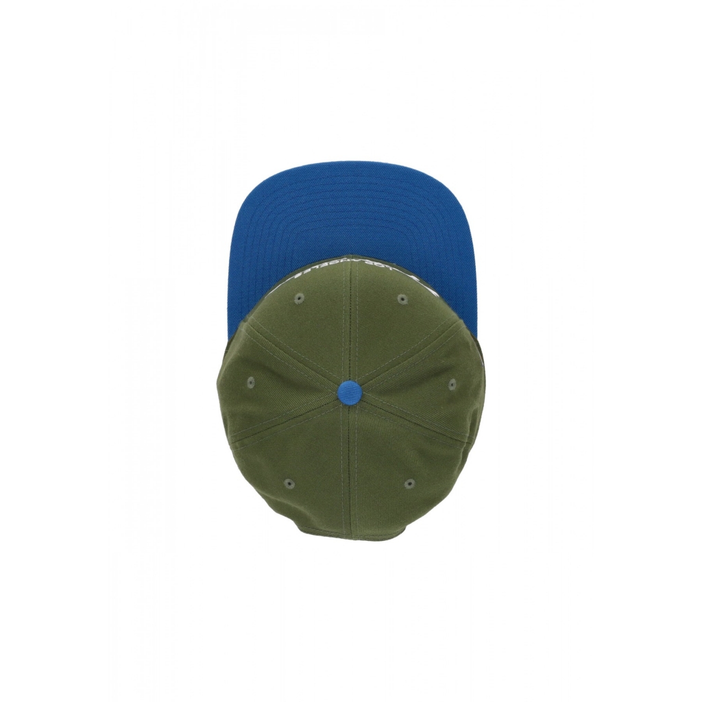 cappellino visiera piatta uomo team snapback GREEN