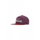 cappellino visiera piatta uomo team snapback PURPLE