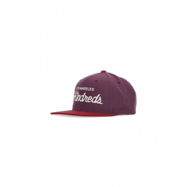 cappellino visiera piatta uomo team snapback PURPLE