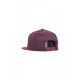 cappellino visiera piatta uomo team snapback PURPLE