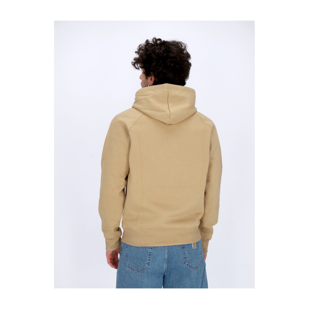 felpa cappuccio uomo chase sweat hooded SABLE/GOLD