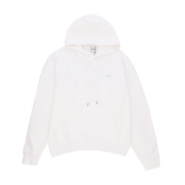 felpa leggera cappuccio uomo hank back multi runner hoodie WHITE