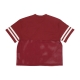 casacca uomo shaquille shirt BORDEAUX/CREAM