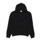 felpa leggera cappuccio uomo hank back rings hoodie BLACK