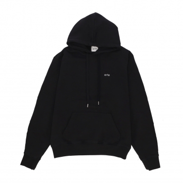 felpa leggera cappuccio uomo hank back multi runner hoodie BLACK