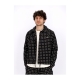 giubbotto uomo jules heart jacket BLACK/WHITE