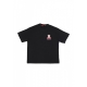 maglietta uomo vain tiny teddy tee BLACK