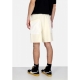 pantalone corto tuta uomo label shorts CREAM