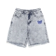 jeans corto uomo clueless denim shorts BLUE