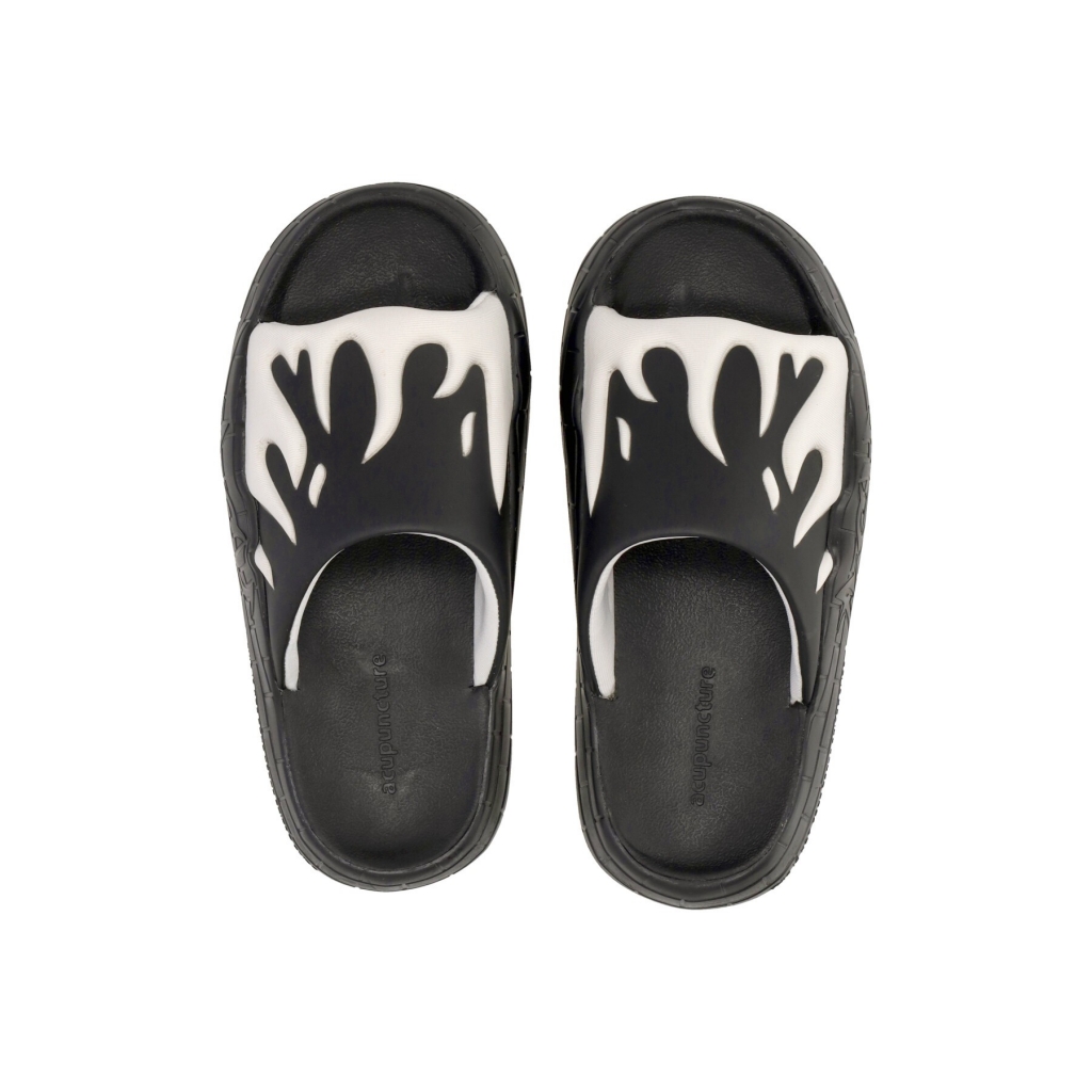 ciabatte uomo nyu slide WHITE/BLACK