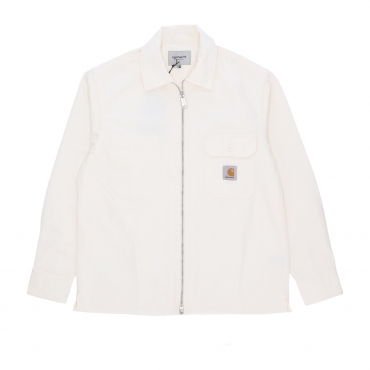 giubbotto uomo rainer shirt jacket OFF WHITE RINSED