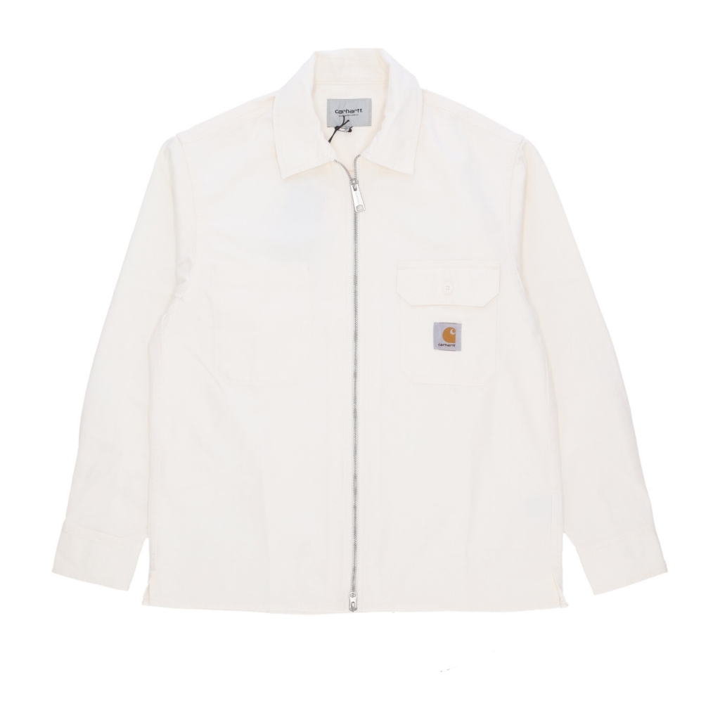 giubbotto uomo rainer shirt jacket OFF WHITE RINSED