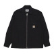 giubbotto uomo rainer shirt jacket BLACK GARMENT DYED