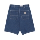 jeans corto uomo simple short BLUE STONE WASHED