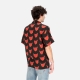 camicia manica corta uomo aop hearts shirt BLACK/RED