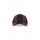 cappellino visiera curva uomo tribal flames trucker cap BLACK