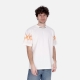 maglietta uomo flames tee OFF WHITE/ORANGE