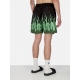 costume pantaloncino uomo double flames swimwear BLACK/GREEN