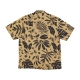 maglietta uomo woodblock shirt WOODBLOCK PRINT/BOURBON