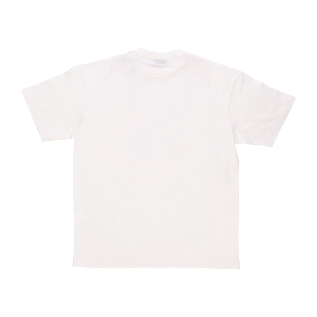 maglietta uomo bicolor lightning print tee WHITE