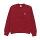 felpa leggera girocollo uomo carlos small heart crewneck BORDEAUX