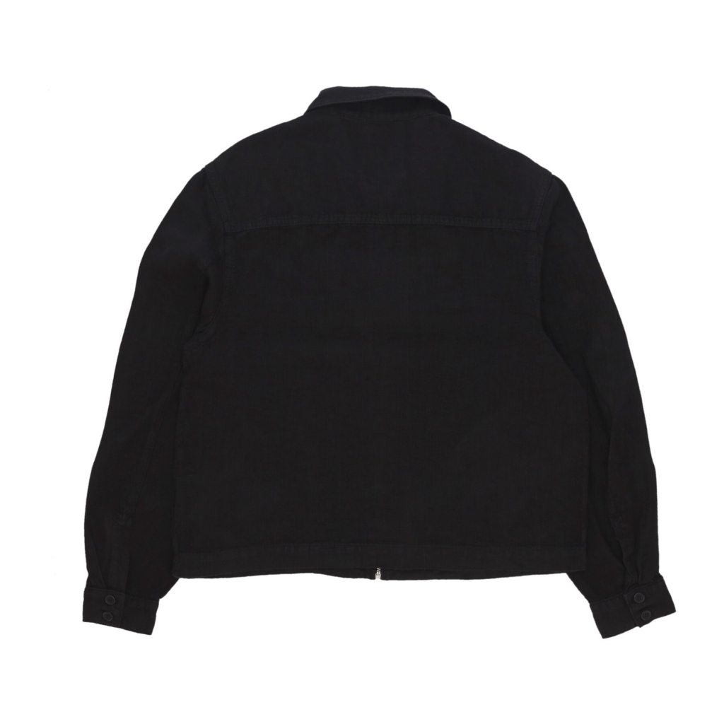 giubbotto uomo jan linnen jacket BLACK