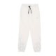 pantalone tuta leggero uomo embroidery lightning pants WHITE/GREY