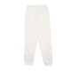 pantalone tuta leggero uomo embroidery lightning pants WHITE/GREY