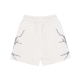 pantalone tuta leggero uomo lateral lightning print shorts WHITE/GREY