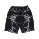 pantalone corto uomo lateral lightning cargo shorts BLACK/WHITE