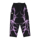 pantalone lungo uomo lateral lightning cargo pants BLACK/PURPLE