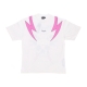 maglietta uomo screaming skulls print tee WHITE/PINK