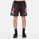 costume pantaloncino uomo bicolor lightning print swimwear BLACK