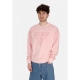 felpa girocollo uomo go vintage triangle crewneck BLUSH COTTON MULTI