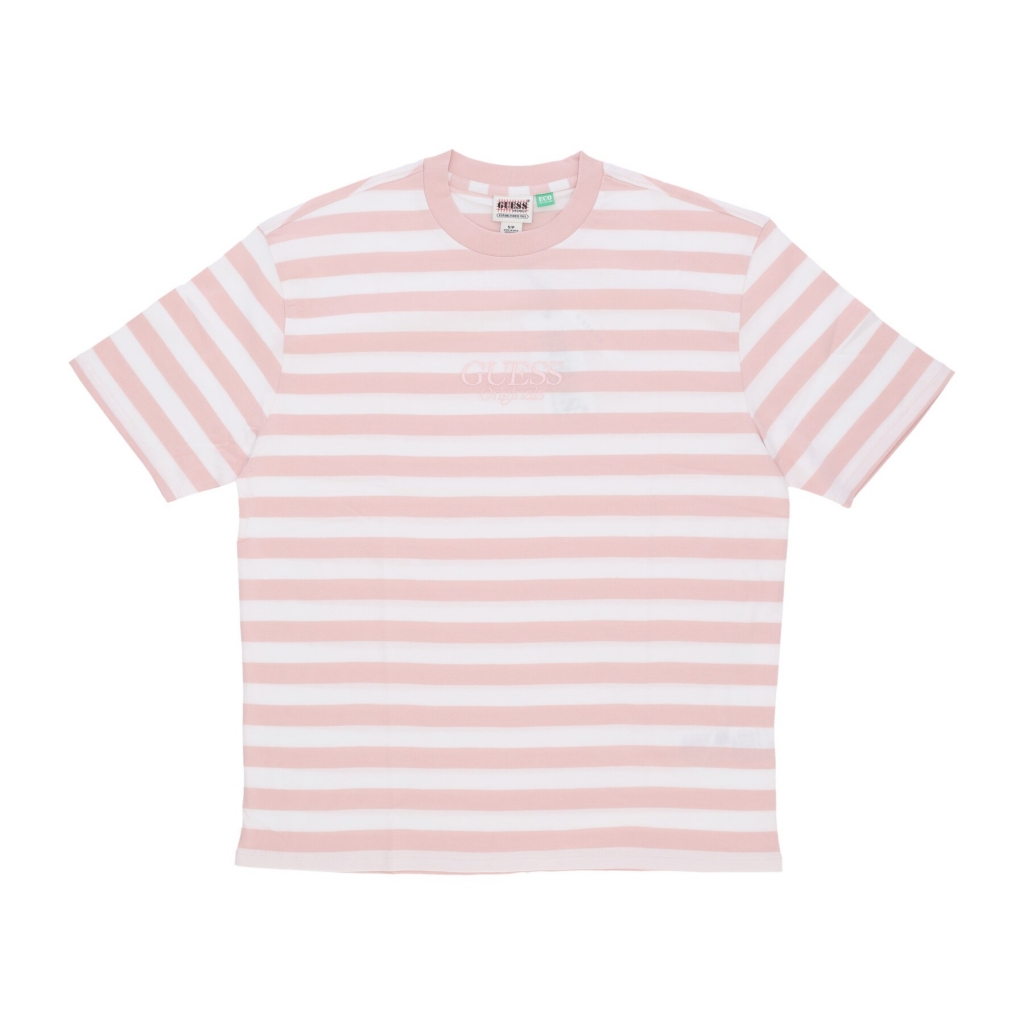 maglietta uomo go simple stripe tee BLUSH COTTON MULTI