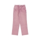 jeans donna w go overdye carpenter pant GO OVERDYE PINK WASH