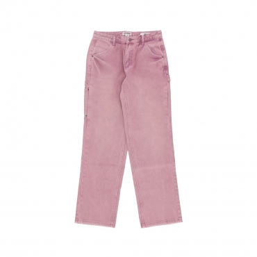 jeans donna w go overdye carpenter pant GO OVERDYE PINK WASH