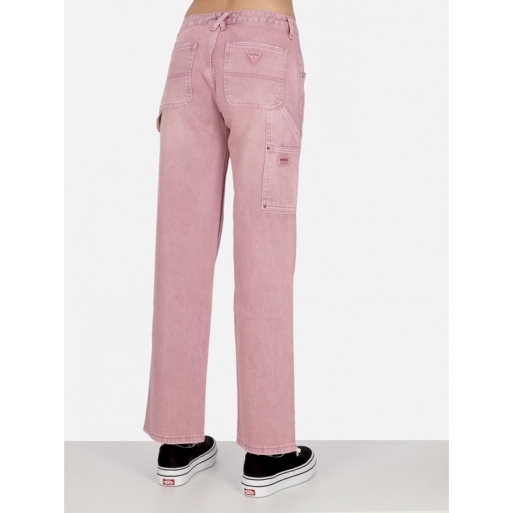 jeans donna w go overdye carpenter pant GO OVERDYE PINK WASH