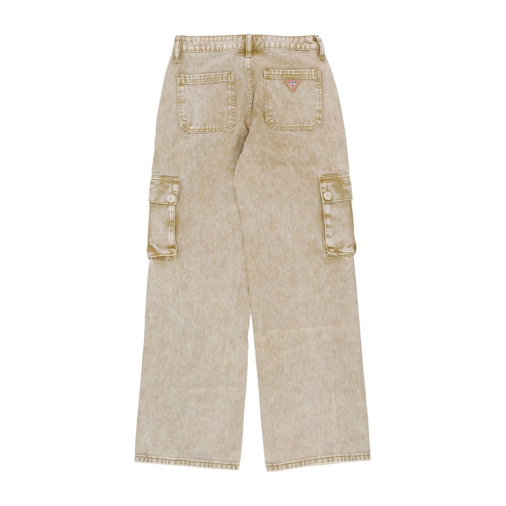 jeans donna w go aged cargo pant GO AGED WHITE