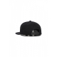 cappellino visiera piatta uomo whaler 6panel cap BLACK