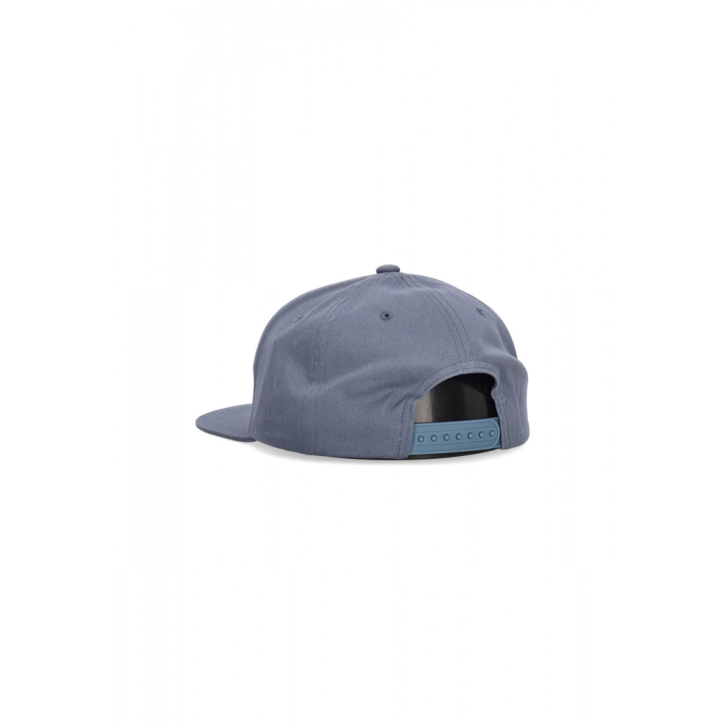 cappellino visiera piatta uomo whaler 6panel cap BLUE MIRAGE