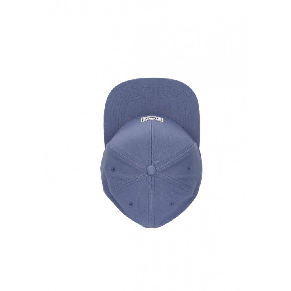 cappellino visiera piatta uomo whaler 6panel cap BLUE MIRAGE