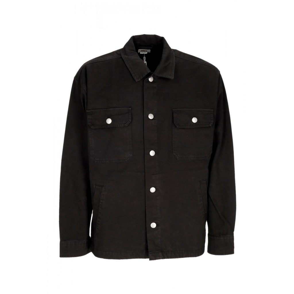 giubbotto uomo division shirt jacket PIGMENT BLACK